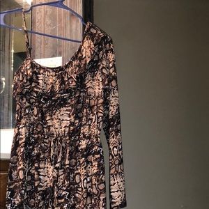 Super Cute Snake Skin Patterened Dress!